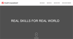 Desktop Screenshot of fourthquadrant.in